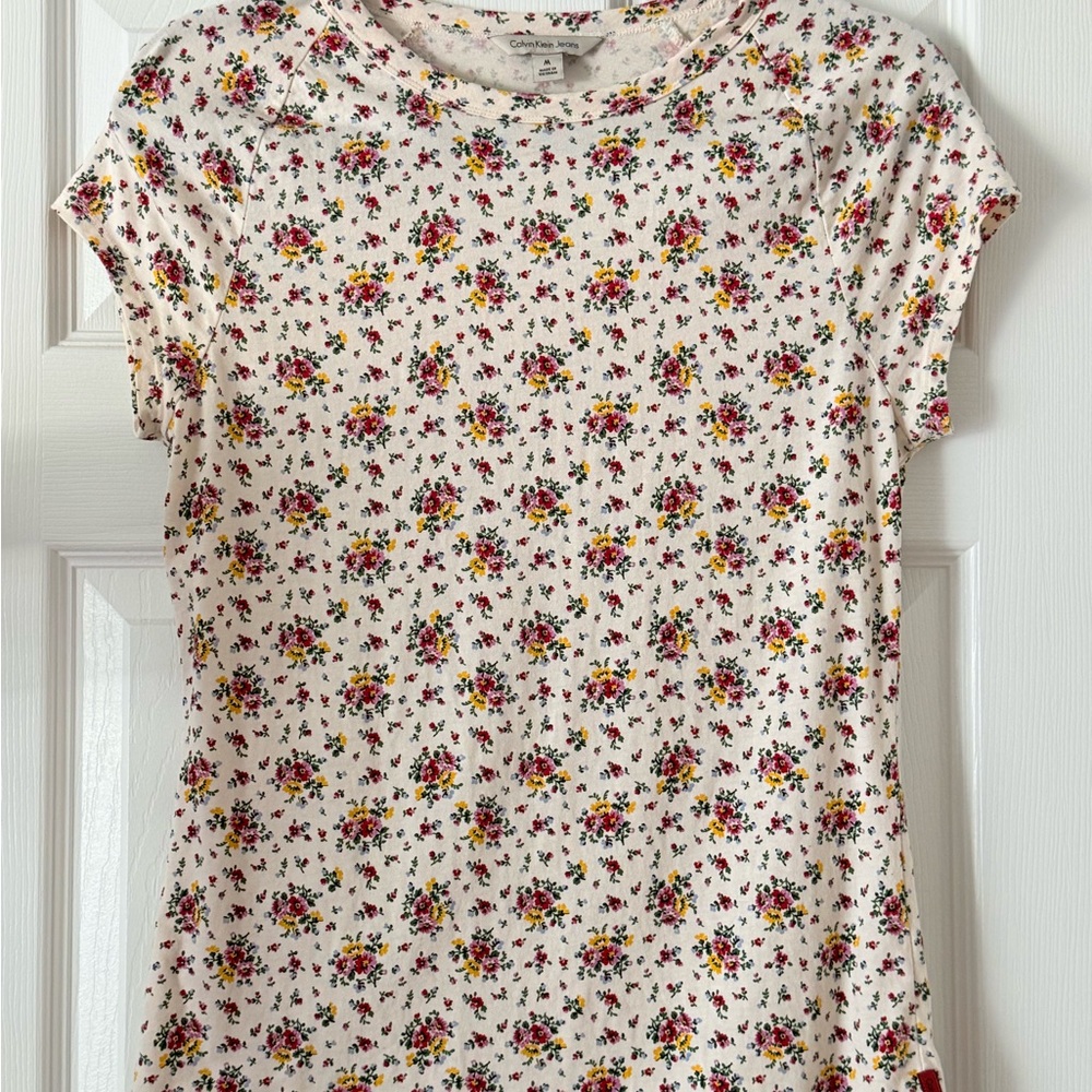 Floral Print Women's Top